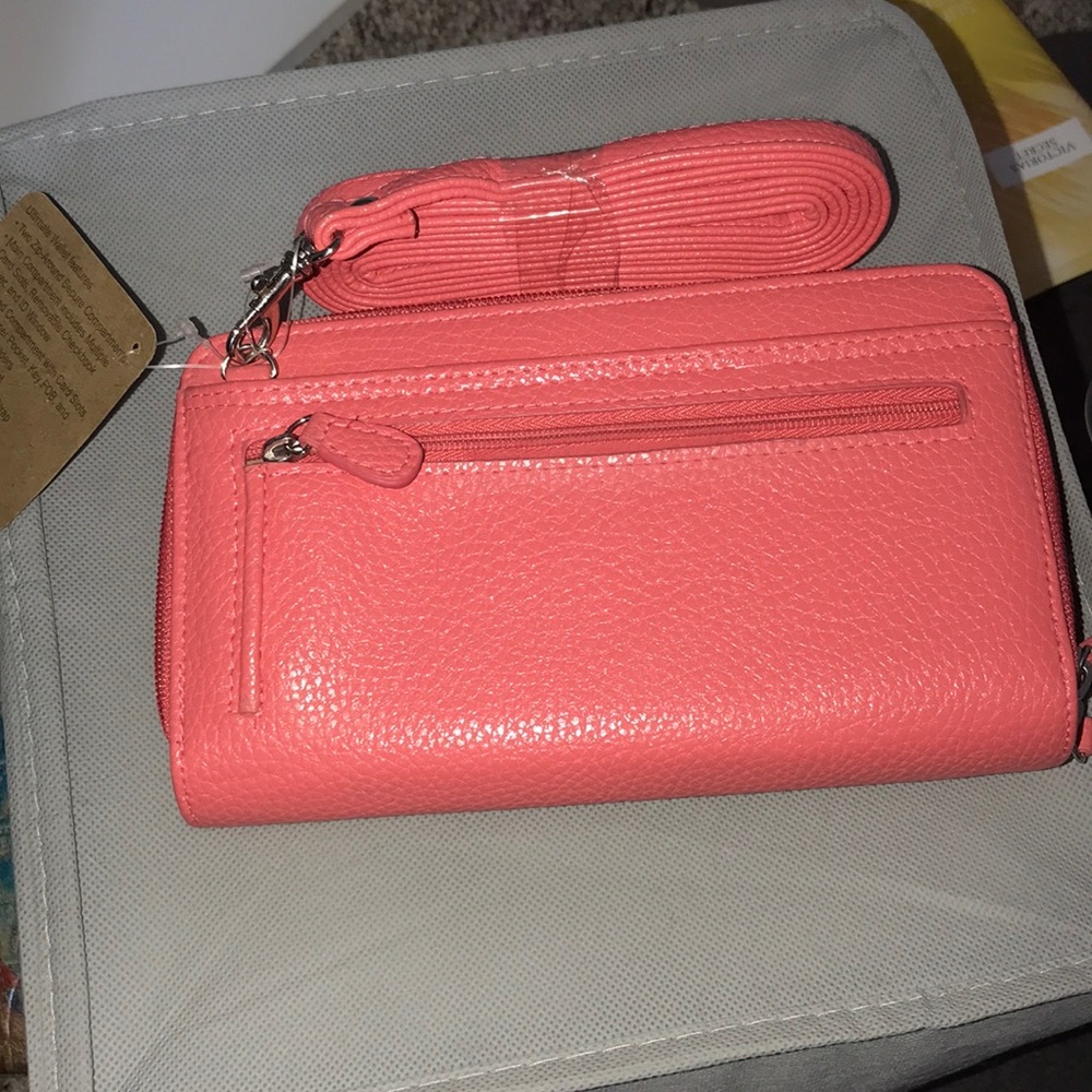 Pink wallet